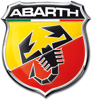 Abarth Stick on Glass