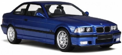 BMW M3 Coupe 1995-1999 E36 Facelift