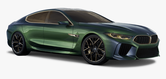 BMW M8 Competition Gran Coupe 2019-2023 F93