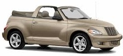 Chrysler PT Cruiser Convertible 2001-2006