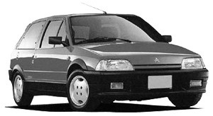 Citroen AX 3-Door Hatchback 1986-1991 (ZA)