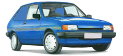 Ford Fiesta Panel Van 1983-1989 (MK2)