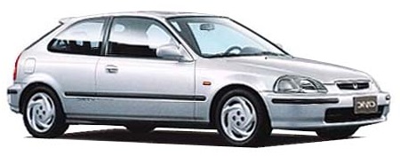 Honda Civic 3-Door Hatchback 1998-2001 (EK1-9)