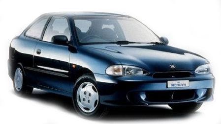 Hyundai Accent Coupe 1994-1999 (X3)