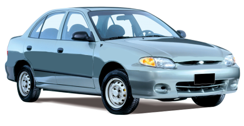 Hyundai Accent Saloon 1994-1999 (X3)