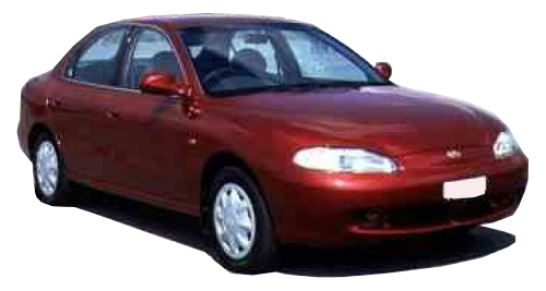 Hyundai Elantra Saloon 1996-1998 (J2)