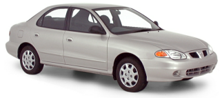 Hyundai Elantra Saloon 1998-2000 (J2 Facelift)