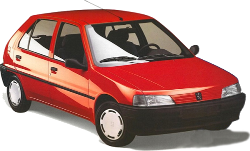 Peugeot 106 5-Door Hatchback 1992-1996 (Phase I)