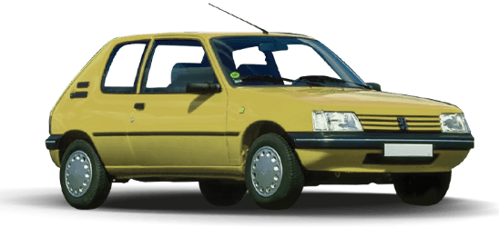 Peugeot 205 1983-1997 (741A/C Chassis Type)