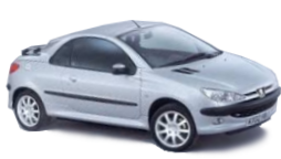 Peugeot 206 CC Convertible 2000-2003 (2D)