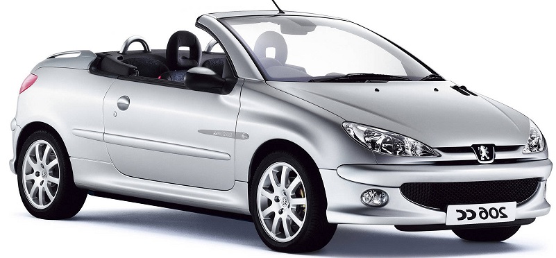 Peugeot 206 CC Convertible 2003-2009 (2D Facelift)