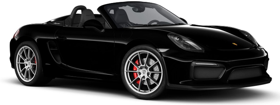 Porsche Boxster Spyder Roadster 2015-2016 (981)