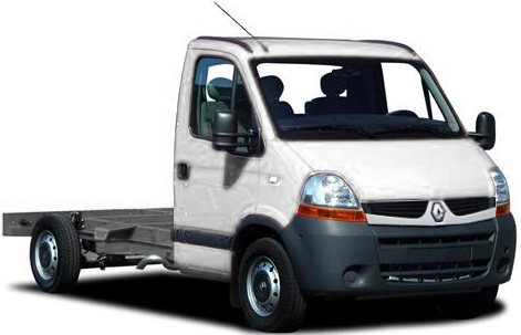 Renault Master Chassis Cab 2007-2010 (X70 Facelift)