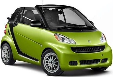 Smart Fortwo Cabrio Convertible 2011-2014 (W451 Facelift)