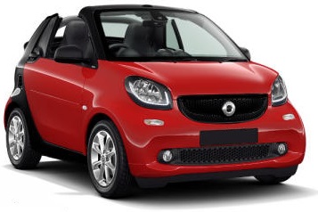 Smart Fortwo Cabrio Convertible 2016-2019 (A453)