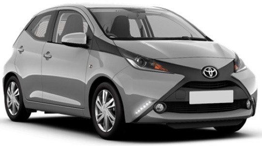 Toyota Aygo Hatchback 2014-2018 (AB40)