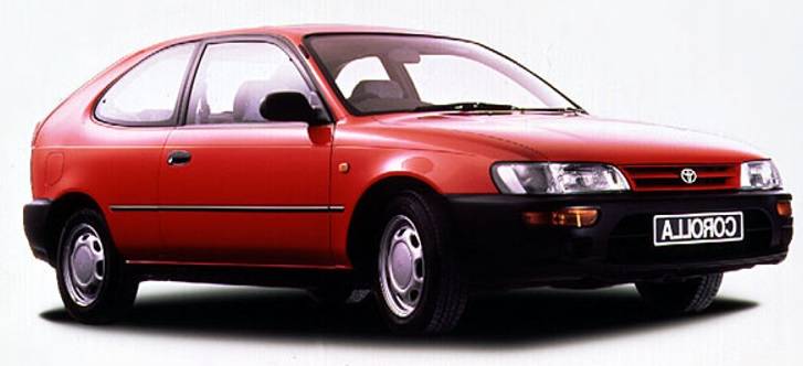 Toyota Corolla 1992-1997 MK7 (E100 Chassis Type)