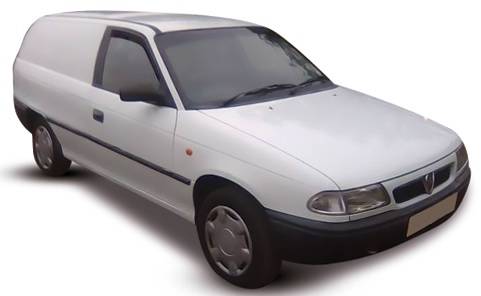 Vauxhall Astra F Panel Van 1994-1998 (MK3 Facelift)