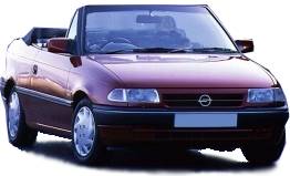 Vauxhall Astra F Convertible 1993-1994 (MK3)