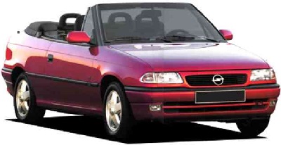 Vauxhall Astra F Convertible 1994-1998 (MK3 Facelift)