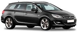 Vauxhall Astra Sports Tourer J Estate 2013-2016 (MK6 Facelift)