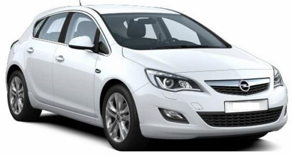 Vauxhall Astra J 5-Door Hatchback 2009-2013 (MK6)