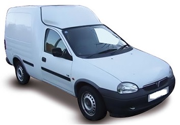 Vauxhall Combo B Panel Van 1995-2001 (71 Facelift)