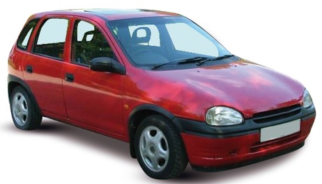 Vauxhall Corsa B Hatchback 1993-1997 (S93)