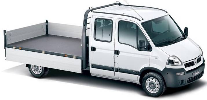 Vauxhall Movano Chassis Cab 2007-2010 (X70 Facelift II)