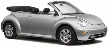 Volkswagen New Beetle Convertible 2003-2006 (1Y)