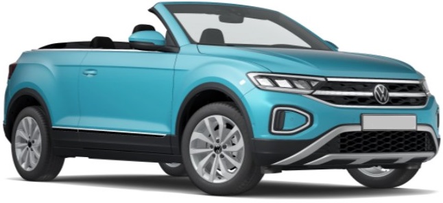 Volkswagen T-Roc Cabriolet SUV 2022-2023 (A11 Facelift)