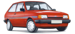 Ford Fiesta Hatchback 1983-1989 (MK2)