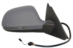 Audi A4 2008-2010 Electric Heated (Electro-Chromatic Function-Cable) Primed (Suitable for Painting) Wing Mirror Unit Driver Side