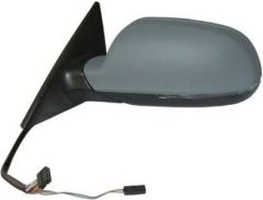 Audi A5 2011-2016 Electric Heated Power Folding Primed (Suitable for Painting) Wing Mirror Unit Passenger Side