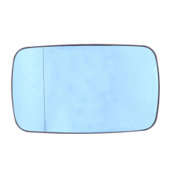 BMW 5 Series 2001-2004 Non-Heated Blue Tinted Aspherical (Manual Folding Compatible) Wing Mirror Glass Passenger Side