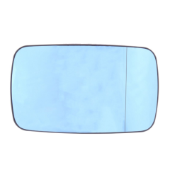 BMW 5 Series 2001-2004 Non-Heated Blue Tinted Aspherical (Manual Folding Compatible) Wing Mirror Glass Driver Side