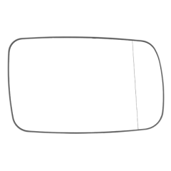 BMW 3 Series 1999-2003 Heated Clear Tinted Aspherical Wing Mirror Glass Driver Side