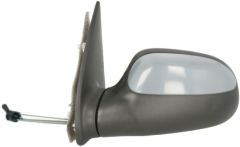 Citroen Saxo 1996-1999 Manual (Cable Toggle) Primed (Suitable for Painting) Wing Mirror Unit Passenger Side