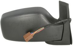 Citroen Synergie 1994-2002 Electric Heated Clear Tinted Glass Black Wing Mirror Unit Driver Side