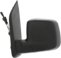 Citroen Nemo 2008-2017 Manual (Cable Toggle) Black Wing Mirror Unit Passenger Side