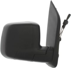 Citroen Nemo 2008-2017 Manual (Cable Toggle) Black Wing Mirror Unit Driver Side