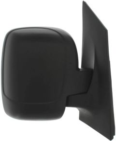 Citroen Dispatch 2007-2011 Manual (Cable Toggle) Single Glass Type Black Wing Mirror Unit Driver Side