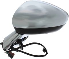 Citroen DS3 2013-2015 Electric Heated Power Folding Chrome Wing Mirror Unit Passenger Side