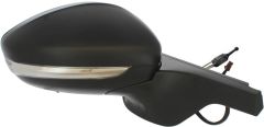 Citroen C3 2016-2018 Manual (Cable Toggle) Black Wing Mirror Unit Driver Side