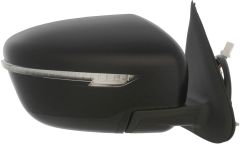 Nissan Juke 2014-2019 Electric Heated Primed (Suitable for Painting) Wing Mirror Unit Driver Side