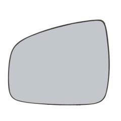 Dacia Logan 2016-2020 Non-Heated Convex Wing Mirror Glass Passenger Side