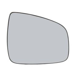 Dacia Logan 2016-2020 Non-Heated Convex Wing Mirror Glass Driver Side