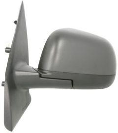 Dacia Lodgy 2012-2022 Manual (Cable Toggle) Primed (Suitable for Painting) Wing Mirror Unit Passenger Side