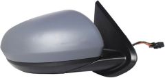 Dacia Duster 2017-2021 Electric Heated Primed (Suitable for Painting) Wing Mirror Unit Driver Side