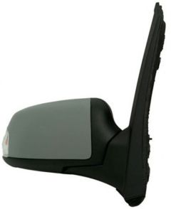 Ford C-Max 2007-2010 Electric Heated With Puddle Lamp Primed (Suitable for Painting) Wing Mirror Unit Driver Side